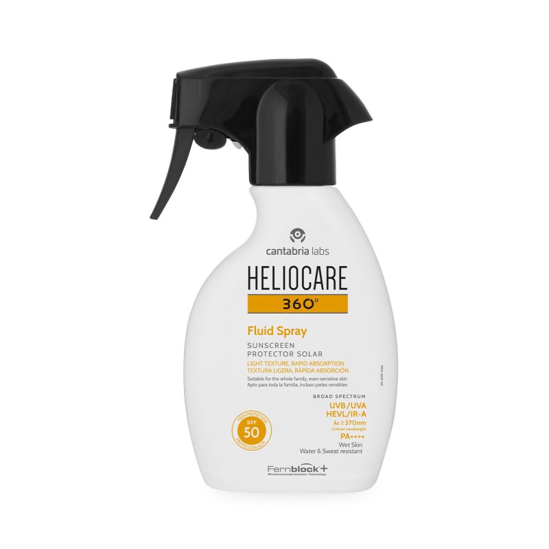 HELIOCARE 360º FLUID SOLAR SPRAY SPF 50+ 250 ML
