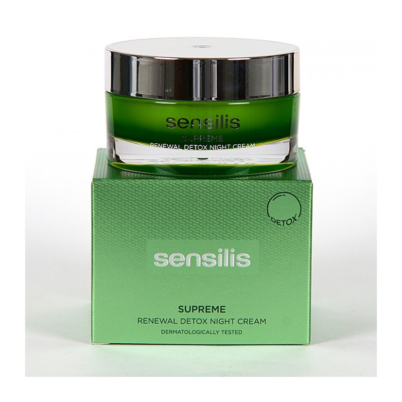 SENSILIS SUPREME RENEWAL DETOX NIGHT CREAM 50 ML
