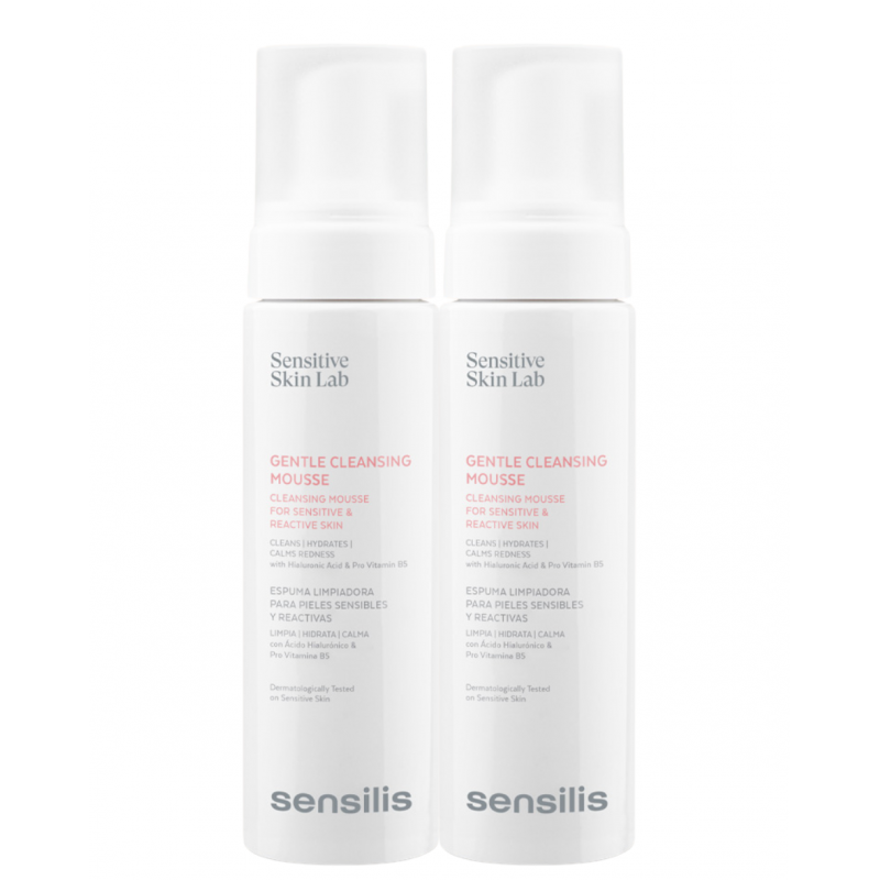 SENSILIS GENTLE CLEANSIN MOUSSE DUPLO 2 X 200 ML